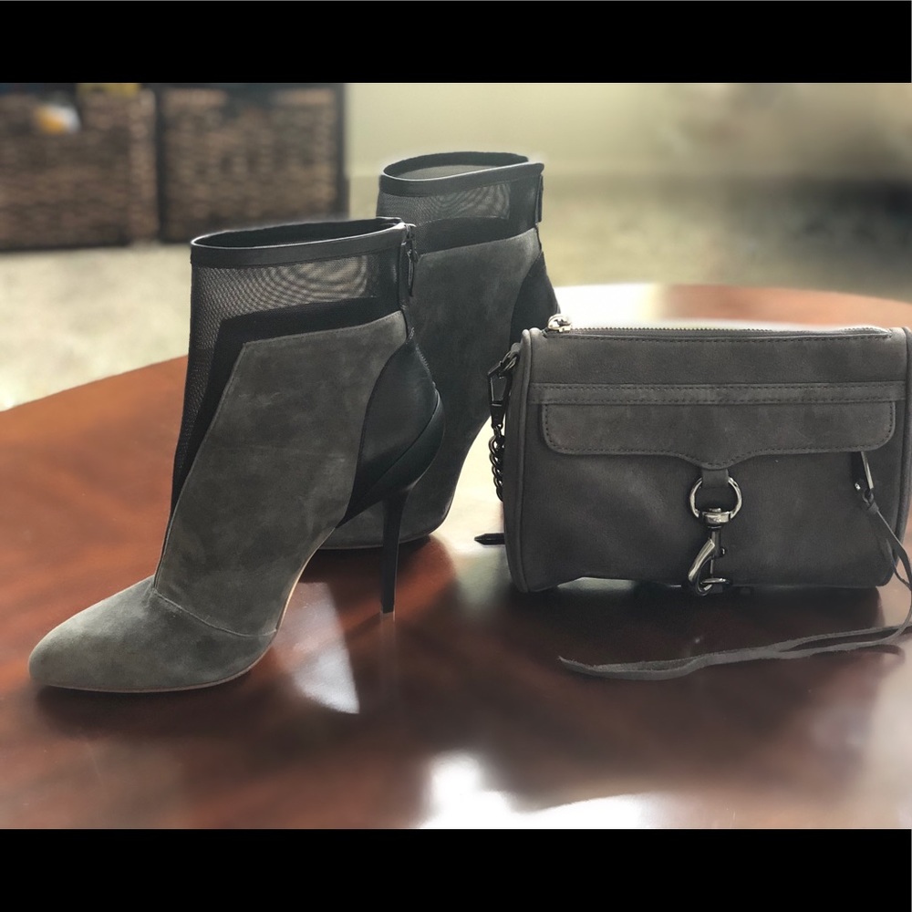 Elie Tahari Naila Booties (Bag Sold Separately)!